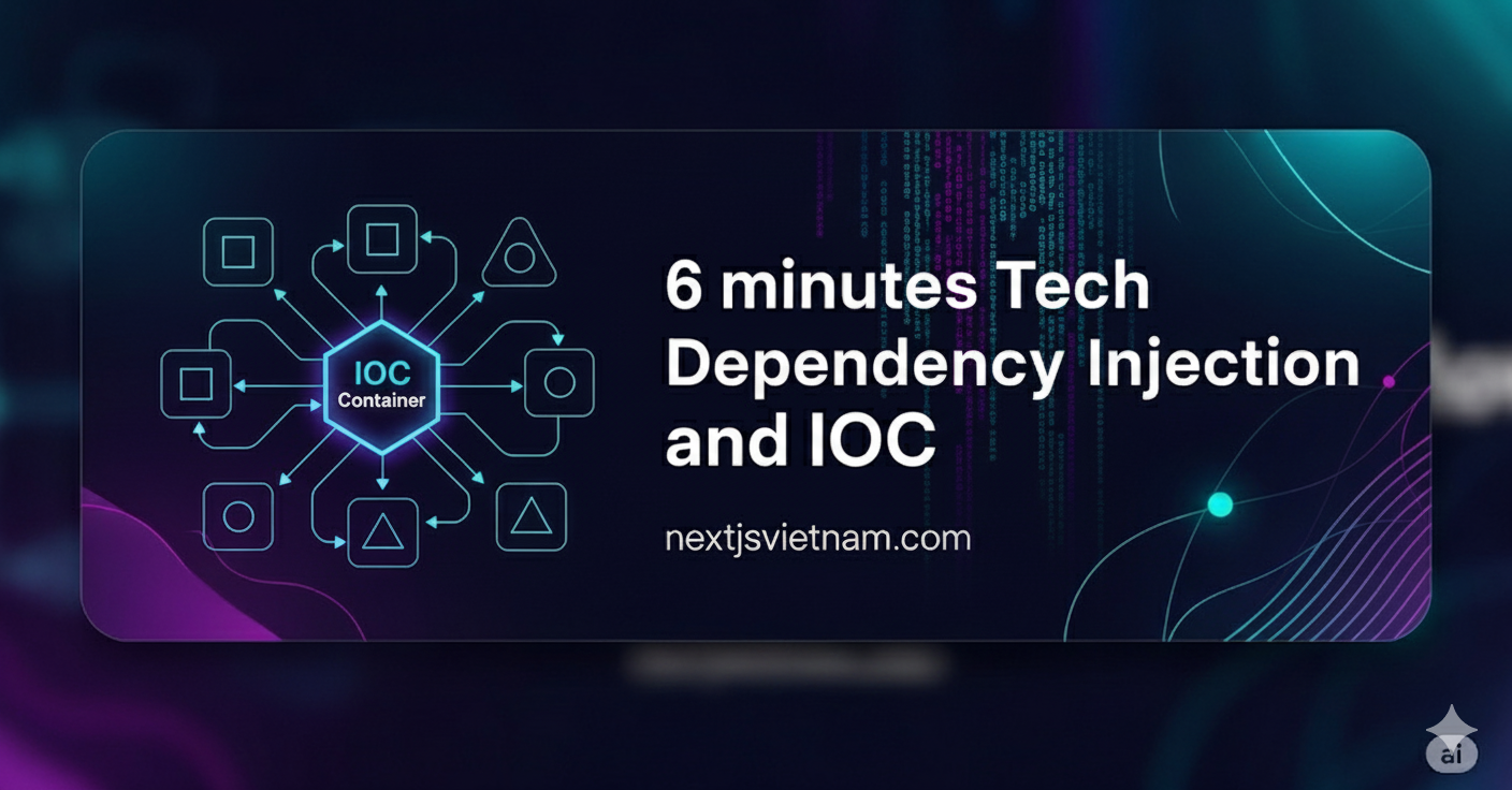 6 minutes tech - Dependency Injection and IOC